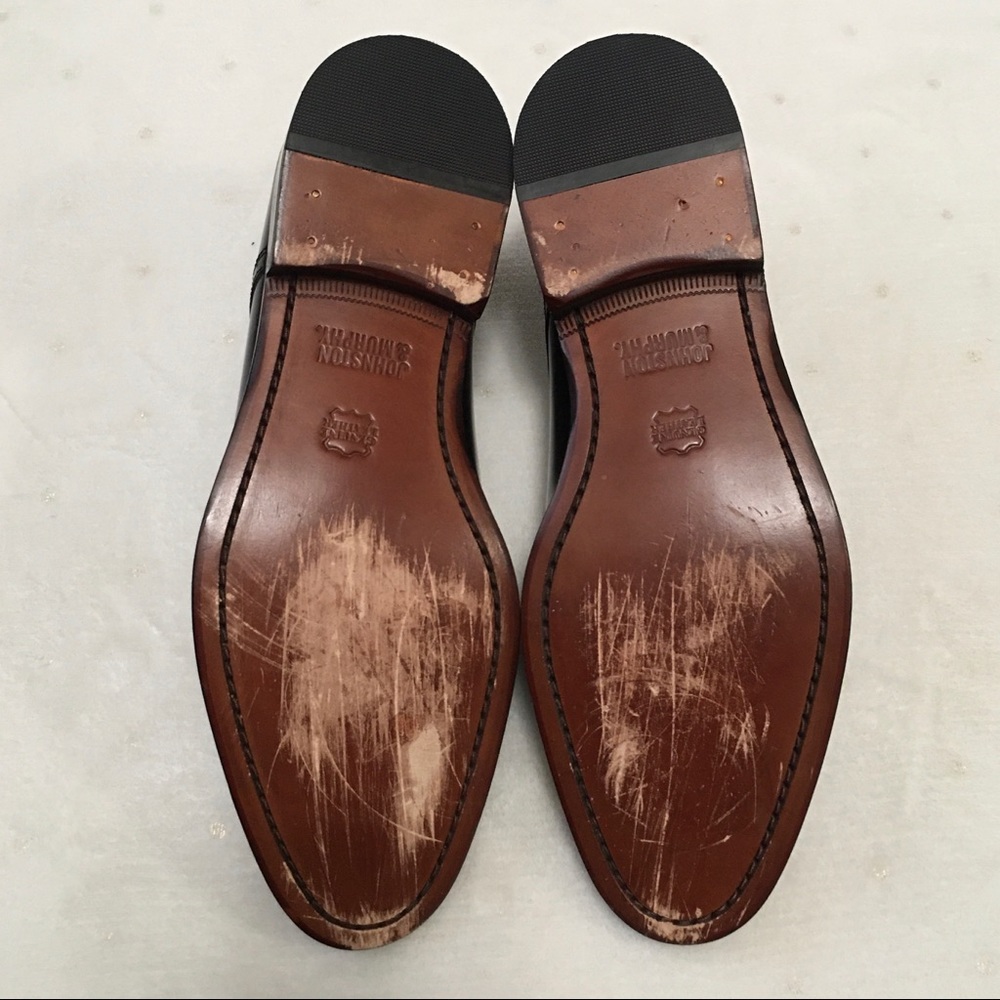 Johnston & Murphy Cap-Toe Oxfords Dress Shoes - Picture 11 of 15